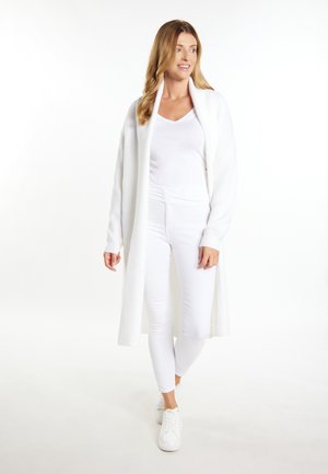 usha LONG VANNE - Strickjacke - weiss