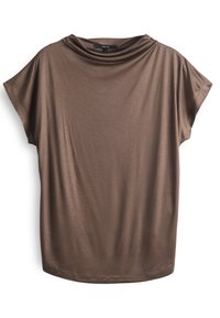 KURZARM KISANIE - T-shirt basic - soft mocha