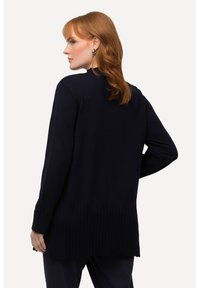 Ulla Popken STEHKRAGEN LANGARM - Maglione - dark blue