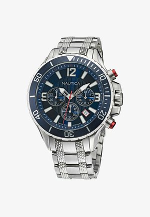 Nautica NST - Chronograph - silver and blue