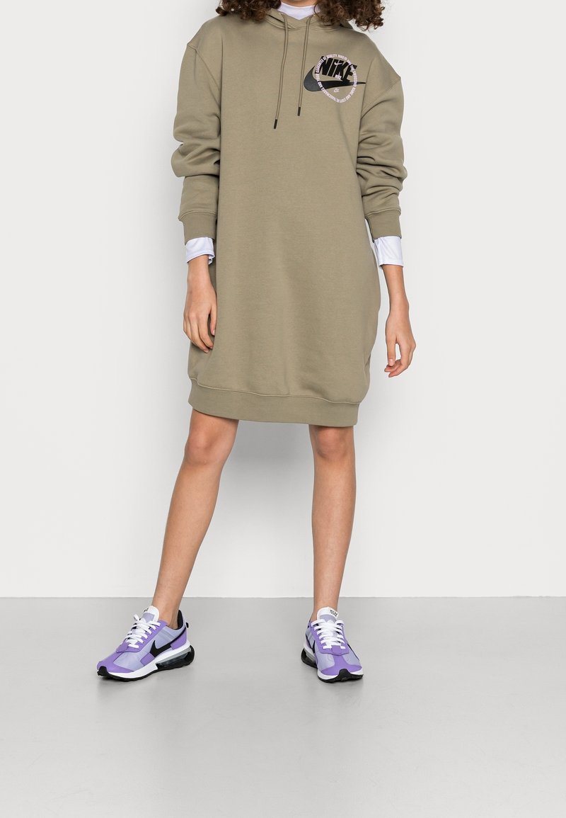 nike oversized hoodie dress Nike Sportswear Heritage Women's Hooded Dress Size S (Midnight Navy)