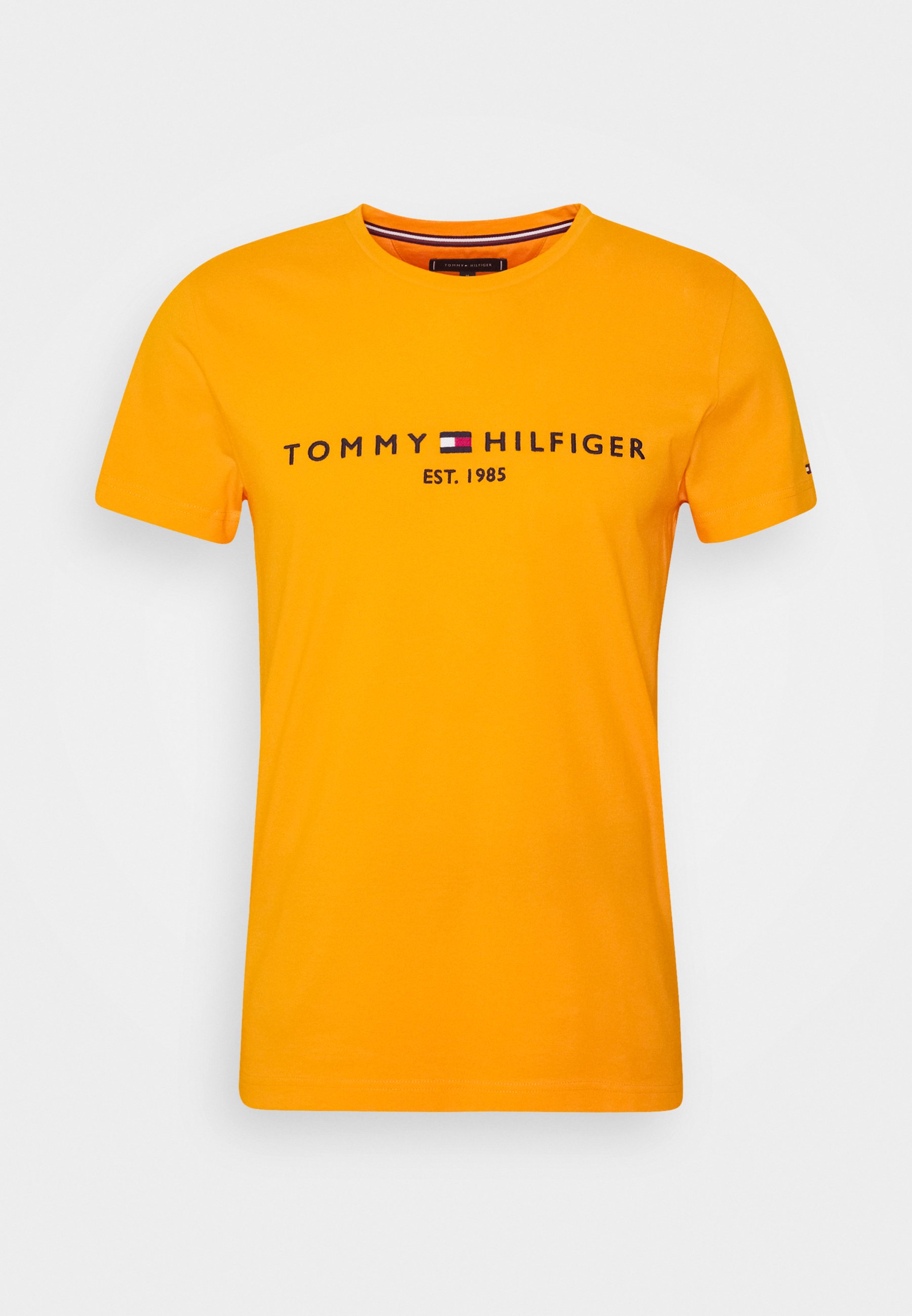 yellow tommy hilfiger t shirt mens