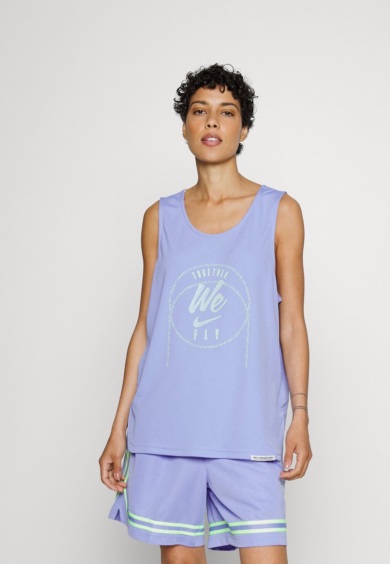 Nike Performance DRY FIT - Top - light thistle/ghost green