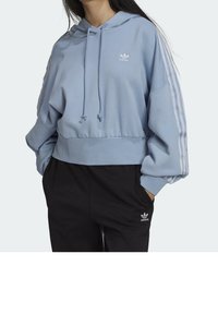 adidas Originals Felpa con cappuccio - blue