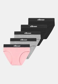 Ellesse - GRACIE 5 PACK - Slip - black/grey/pink Miniatuurafbeelding 1