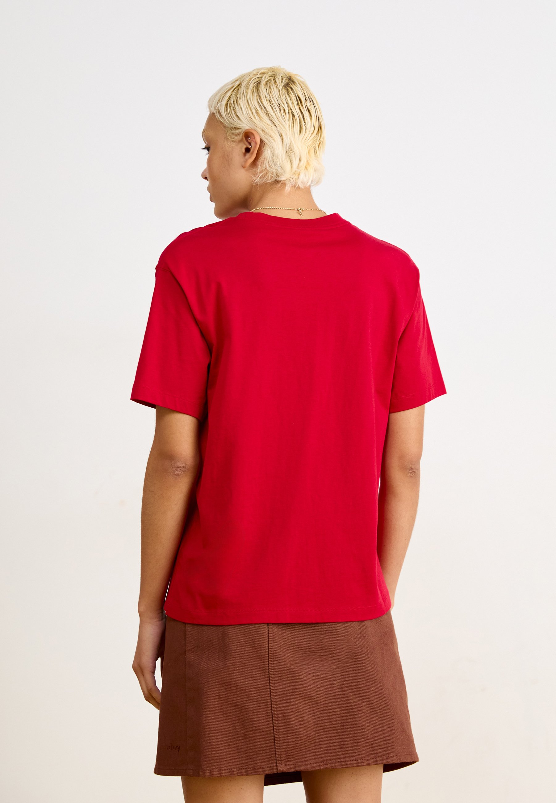 売れ筋商品|||ジョーダン Tシャツ レディース トップス ESSEN TEE CORE - Basic T-shirt - gym red Jordan ESSEN TEE CORE - T-Shirt basic - gym red/dunkelrot