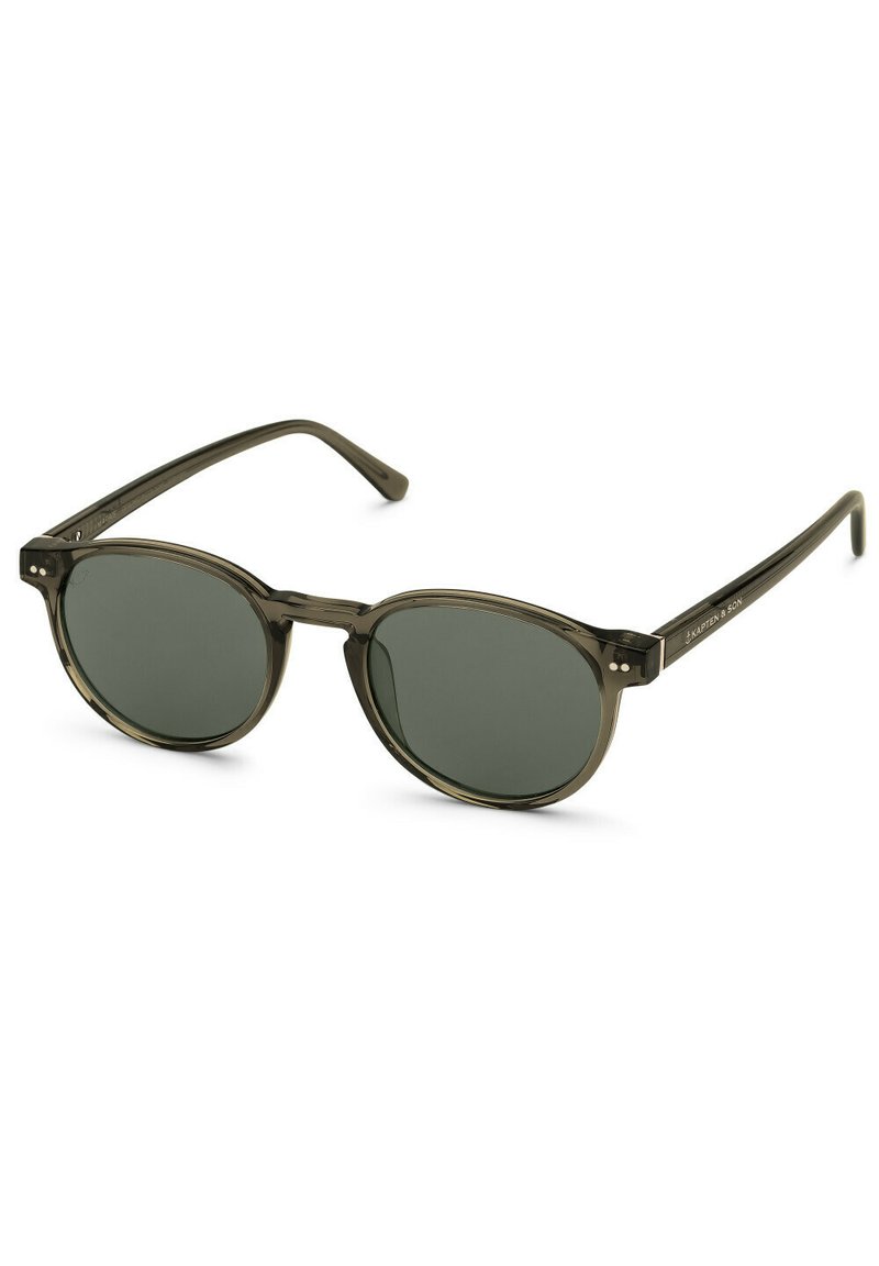 Kapten & Son MARAIS UNISEX - Sluneční brýle - transparent olive green