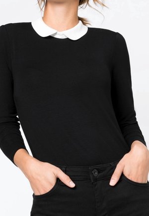 T-shirt à manches longues - black