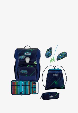 Scout SUPERFLASH SET 4-TEILIG - School bag - city lights
