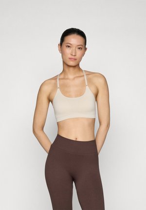 ONPLEA OPUS - Brassières de sport à maintien léger - pumice stone
