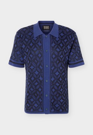 Scotch & Soda, SHORT SLEEVED SHIRT - Πουκάμισο - sky captain