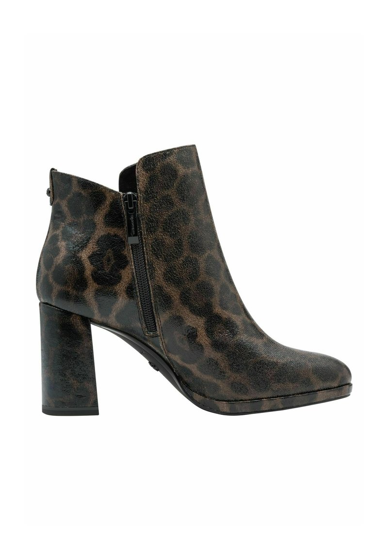 Chelsea Boot Tamaris Boots Leo Print Tamaris High Heeled Ankle