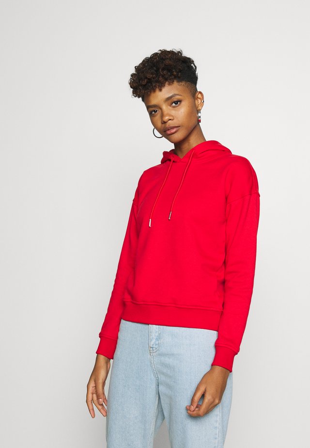 LADIES HOODY - Felpa con cappuccio - firered