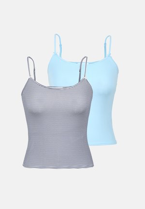 2 PACK - Undershirt - dark blue/blue