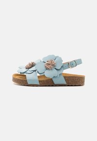 Non sélectionné, aqua/biege