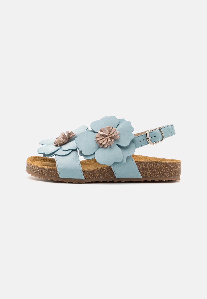 Il Gufo - SHOES - Riemensandalette - aqua/biege, Vergrößern