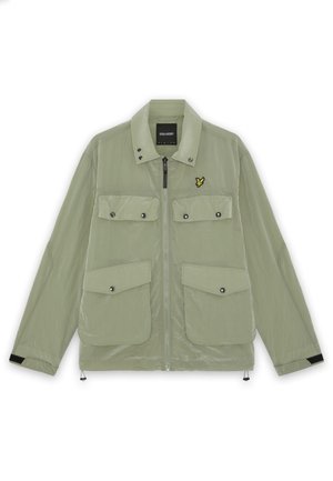 Lyle & Scott, 4 POCKETS BLOUSON JACKET - Giubbotto Bomber - smoke olive