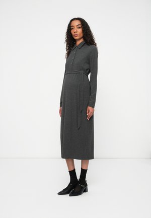 MLELLY MIDI DRESS - Denné šaty - dark grey