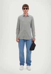 LARDINI CAMICIA LAVATA UOMO - Formální košile - grey
