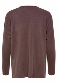 ONLY ONLAMALIA L/S V-NECK - Pulover - rose brown