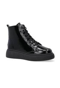 VENEZIA SNEAKERS - Kotníkové boty na platformě - black