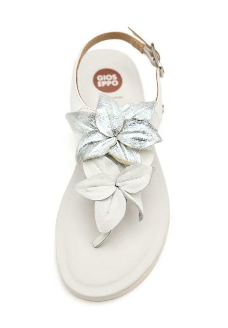 Sandalias Planas Trenzadas Gioseppo Para Mujer - De Piel, Color Negro, Con Cierre Ajustable En Tobillo