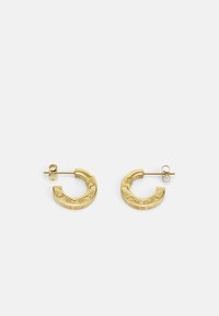 HYALUS HOOP EARRINGS UNISEX - Earrings - gold-coloured