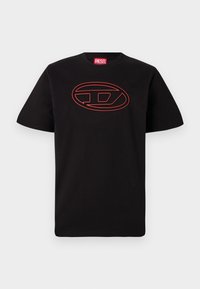 ADJUST BIGOVAL - T-shirt imprimé - black