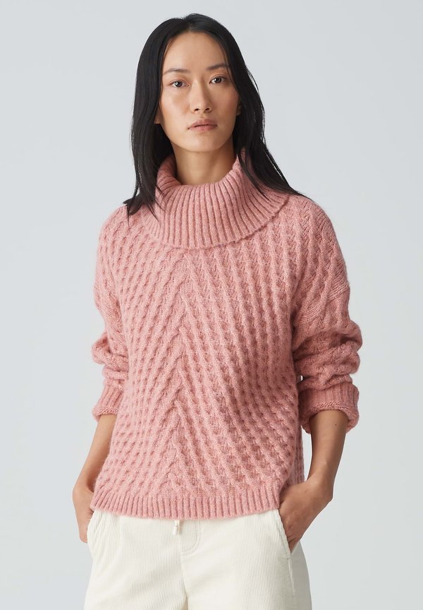PLINEA - Strickpullover - mellow rose