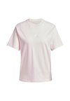 T-shirts med print - clear pink   white