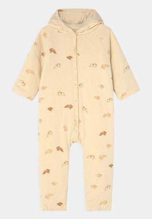 CLASSIC ONESIE WITH HOOD UNISEX - Mono - off-white