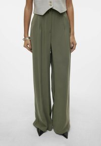 Vero Moda - Bukser - khaki Miniaturebillede 1