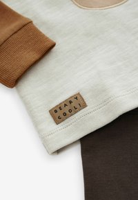 Next SET REGULAR FIT - Mikina - brown bear
