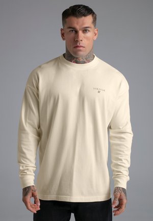 SIKSILK, Maglietta a manica lunga - ecru