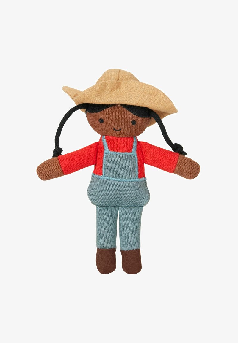Fabelab POCKET FRIEND - FARMER LAURA - Dukke - multi colours