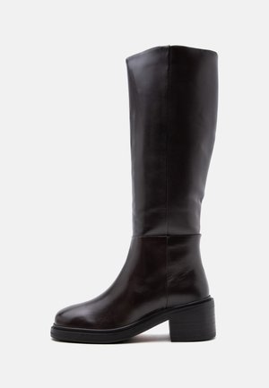 Zign by Zalando, LEATHER - Bottes - dark brown