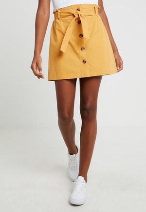 Jupe trapèze - yellow