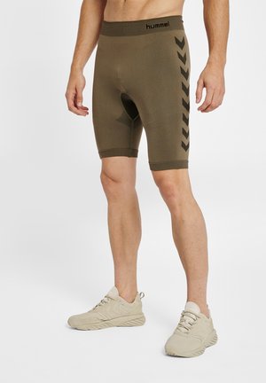HMLFIRST SEAMLESS  - Caleçon long - khaki