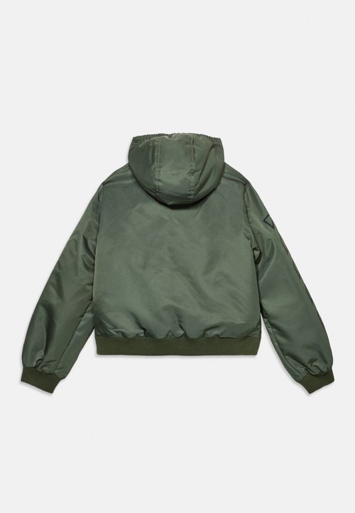 Off-White KIDS LOGO DIAG HOODED UNISEX - Light jacket - pine grove — photo 2