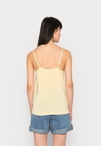 Soaked in Luxury CLARA SINGLET - Top - pale banana