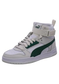 Puma RBD GAME - Sneaker high - white  vine gold