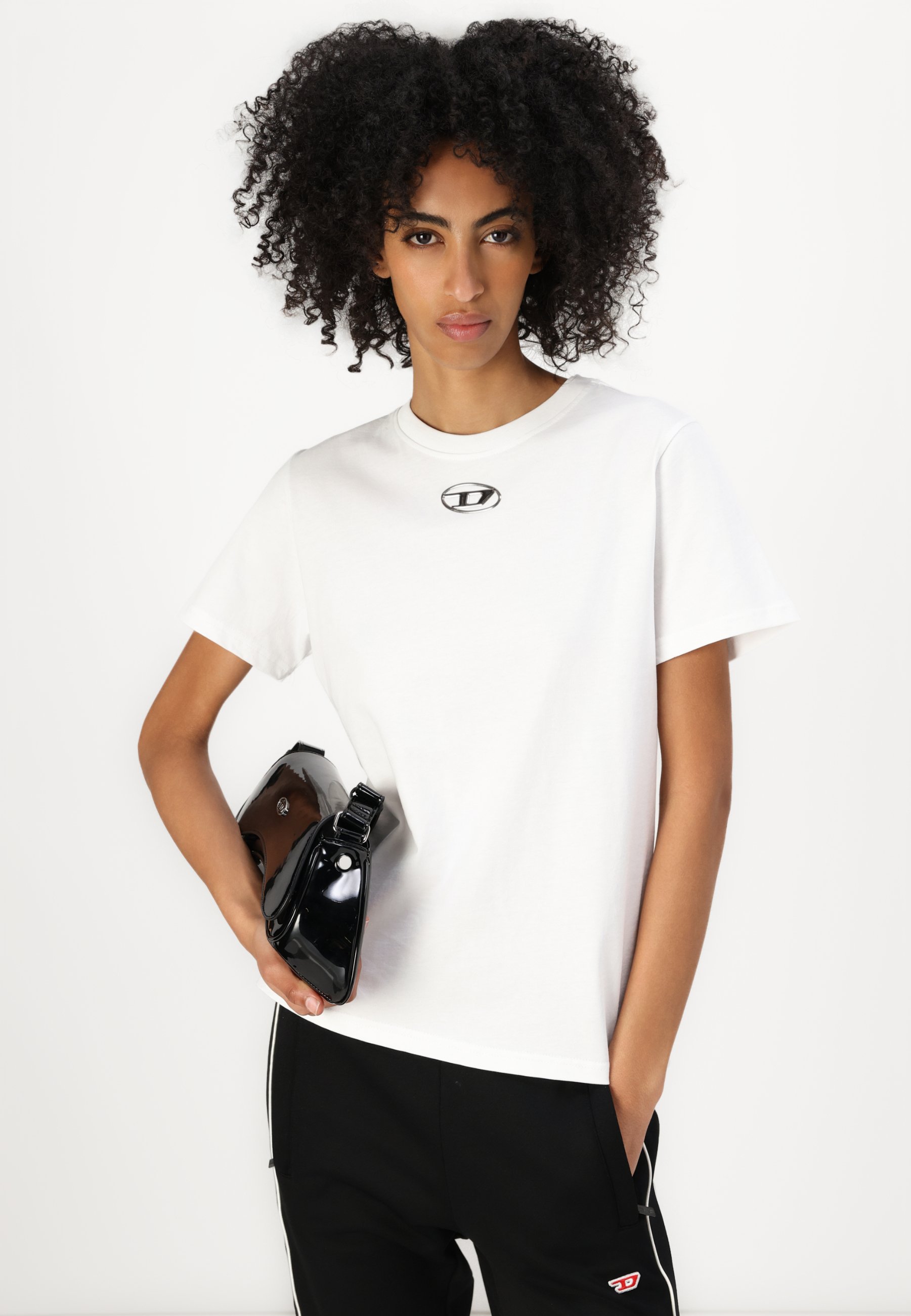 Diesel Print T-shirt - white - Zalando