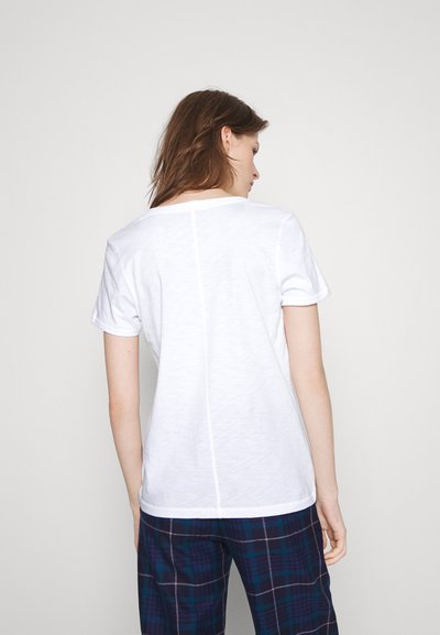 rag & bone THE VEE - Βασικό μπλουζάκι - brightwhite