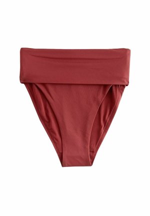 WAIST LEG ROLL - Bikini pezzo sotto - berry wine