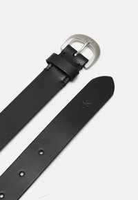 Calvin Klein Jeans CLASSIC CASUAL PIN BUCKLE - Belt - black