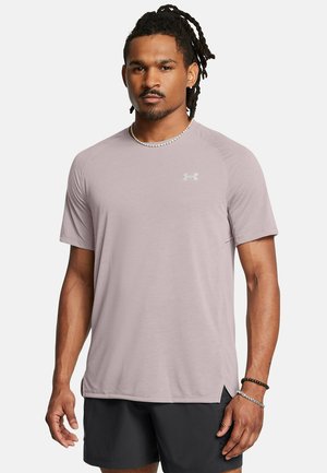 Under Armour SHORT SLEEVES - Športne majice - tetra gray