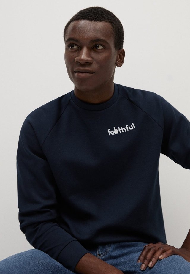 MARLING - Sweatshirt - dunkles marineblau