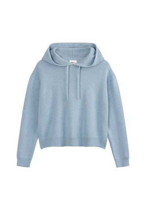 MELA, STRICK KAPUZENPULLOVER STYLE JANISHA - Jumper - salty blue melange