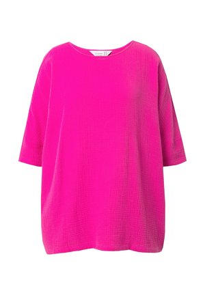 MIAMODA Bluse - hibiscus pink