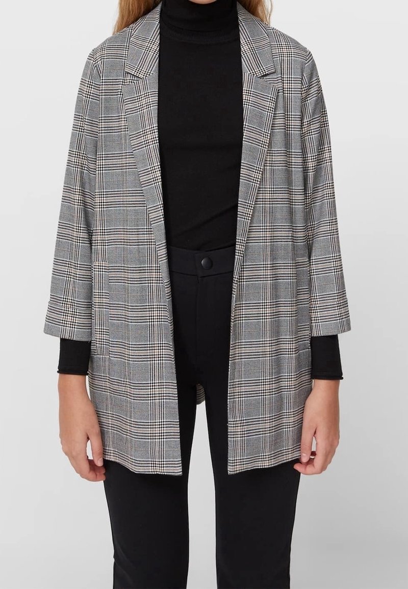 Stradivarius Cappotto corto - dark grey